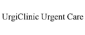 URGICLINIC URGENT CARE