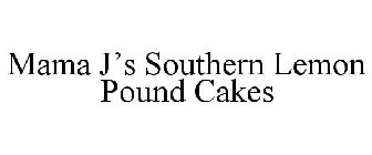 MAMA J'S SOUTHERN LEMON POUND CAKES