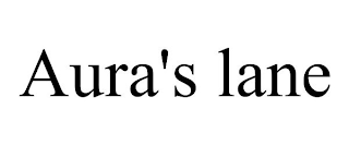 AURA'S LANE