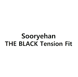 SOORYEHAN THE BLACK TENSION FIT