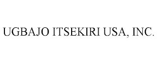 UGBAJO ITSEKIRI USA, INC.