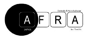 A F R A JAPAN ELECTRONICS & HOME APPLIANCES JUST TRUST USCES JUST TRUST US