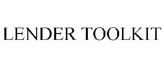 LENDER TOOLKIT
