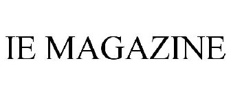 IE MAGAZINE