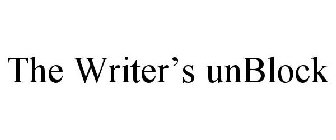 THE WRITER'S UNBLOCK