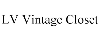 LV VINTAGE CLOSET