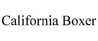 CALIFORNIA BOXER