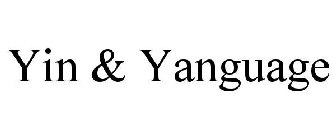 YIN & YANGUAGE