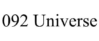 092 UNIVERSE