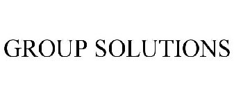 GROUP SOLUTIONS