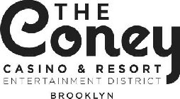 THE CONEY CASINO & RESORT ENTERTAINMENT DISTRICT BROOKLYN