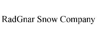 RADGNAR SNOW CO.