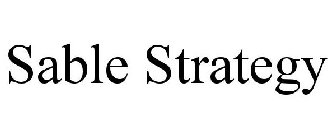 SABLE STRATEGY