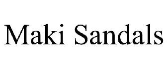 MAKI SANDALS