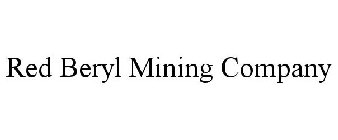 RED BERYL MINING COMPANY