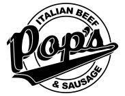 POP'S ITALIAN BEEF & SAUSAGE