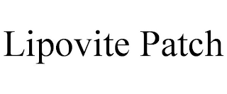 LIPOVITE PATCH