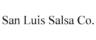 SAN LUIS SALSA CO.