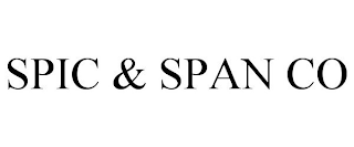 SPIC & SPAN CO