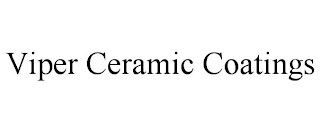 VIPER CERAMIC COATINGS