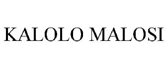KALOLO MALOSI