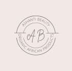 ASHANTI BEAUTY ORGANIC AFRICAN PRODUCTS AB