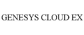 GENESYS CLOUD EX