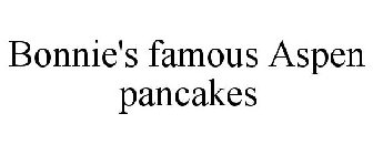 BONNIE'S FAMOUS ASPEN PANCAKES