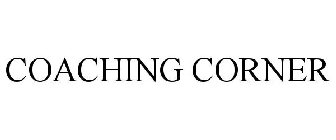 COACHING CORNER