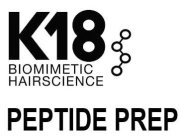 K18 BIOMIMETIC HAIRSCIENCE PEPTIDE PREP