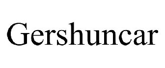 GERSHUNCAR