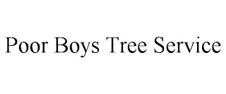 POOR BOYS TREE SERVICE