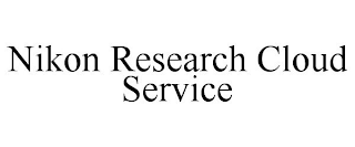 NIKON RESEARCH CLOUD SERVICE