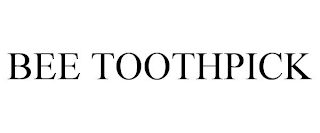 BEE TOOTHPICK