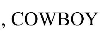 , COWBOY