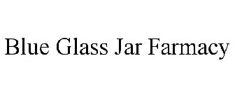 BLUE GLASS JAR FARMACY