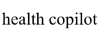 HEALTH COPILOT