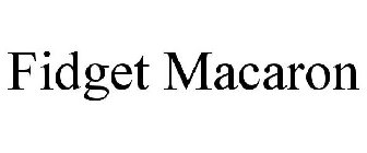 FIDGET MACARON