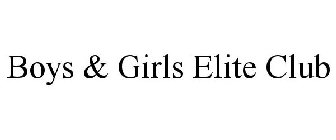 BOYS & GIRLS ELITE CLUB