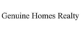 GENUINE HOMES REALTY