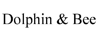 DOLPHIN & BEE