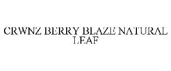 CRWNZ BERRY BLAZE NATURAL LEAF