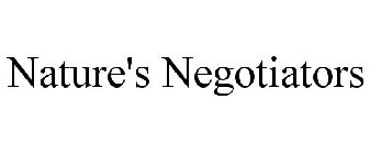 NATURE'S NEGOTIATORS