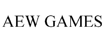AEW GAMES