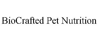 BIOCRAFTED PET NUTRITION