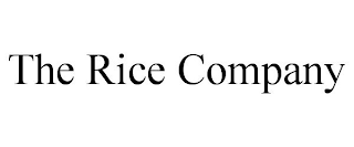 THE RICE COMPANY