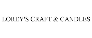 LOREY'S CRAFT & CANDLES