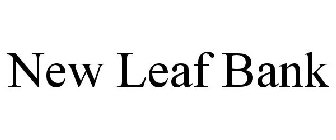 NEW LEAF BANK