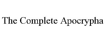 THE COMPLETE APOCRYPHA