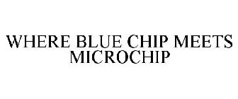 WHERE BLUE CHIP MEETS MICROCHIP